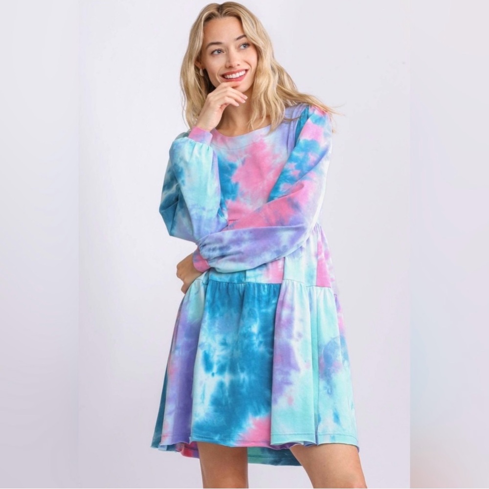 Umgee Tie-Dye Tunic/Dress